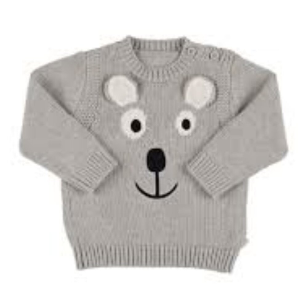 Stella McCartney Kids Baby embroidered cotton sweater size 18 months/ preowned